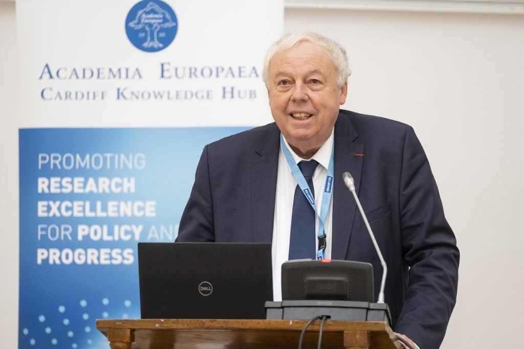 Professor Sierd Cloetingh, President of Academia Europaea, welcomes the delegates